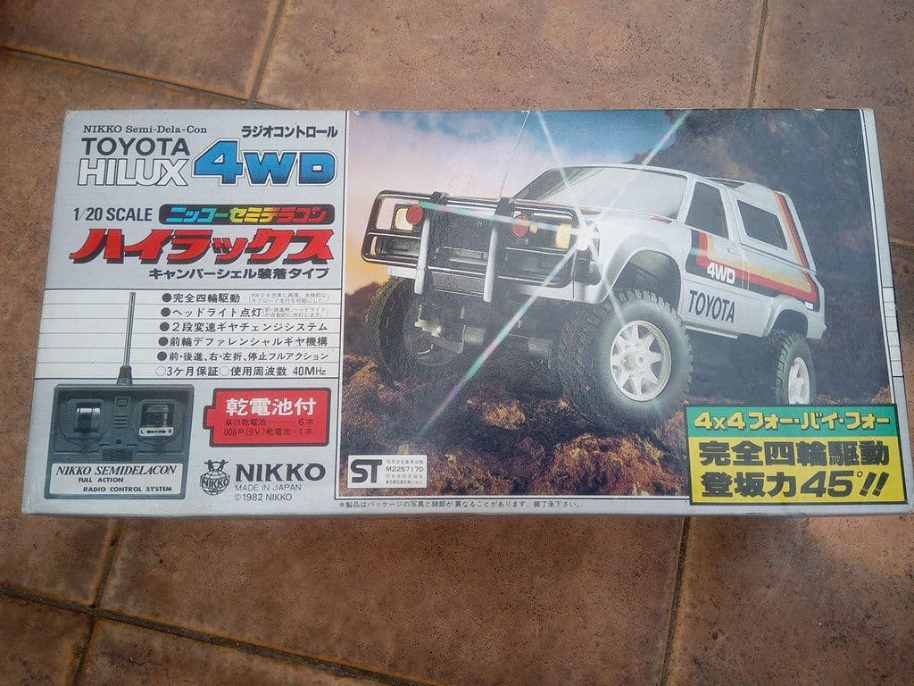 ニッコー　ハイラックス　1/20　ラジコン　昭和　動作ほぼ不可