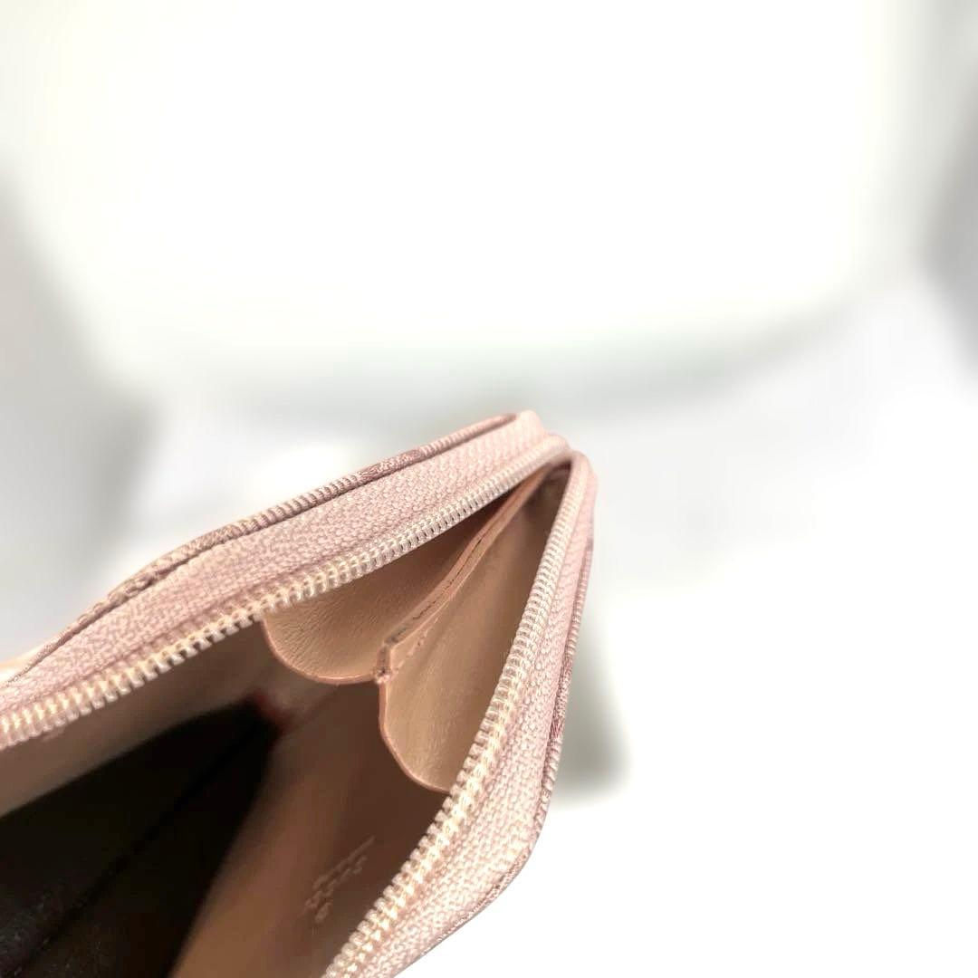 新品　グッチ GUCCI ケース 小銭入れ ピンク GG キャンバス 本革