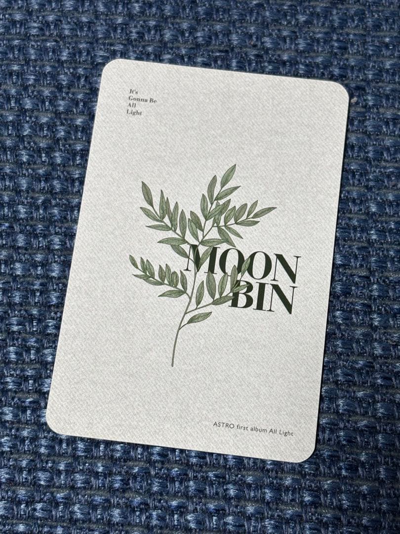 ASTRO Moonbin All Light トレカ ムンビン - メルカリ