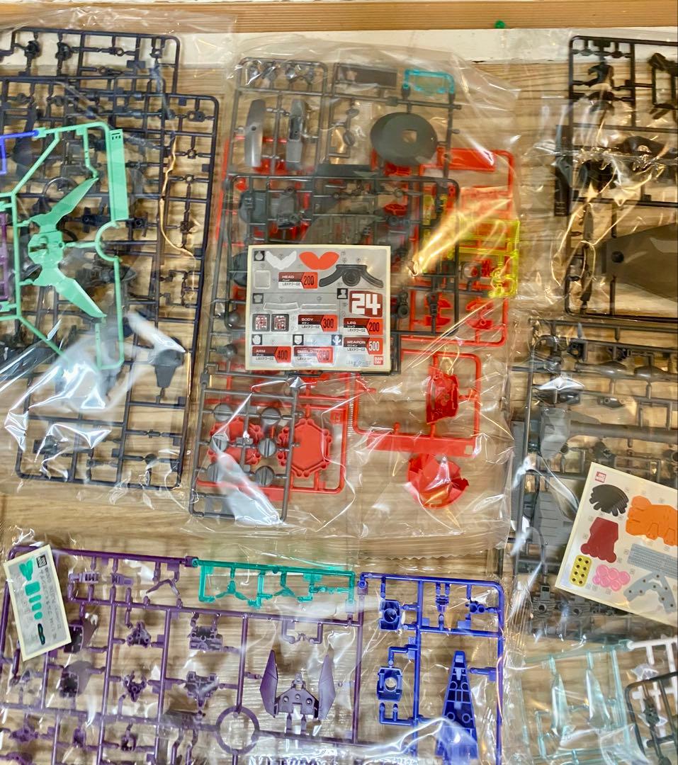 アニメプラモデルキット大量セット – 未切り離しパーツ多数 – 未開封品あり