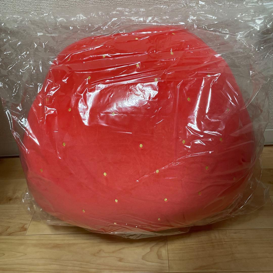 ナガノのいちご　ぬいぐるみくじ　A賞　超特大いちごぬいぐるみ