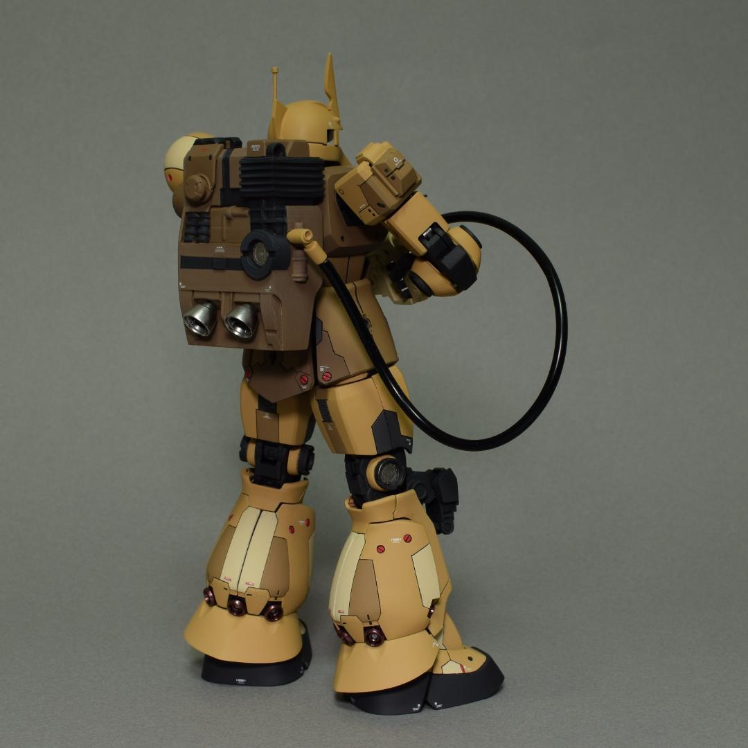 MGザクVer2.0改修 MS-05L ザクスナイパー 塗装済完成品