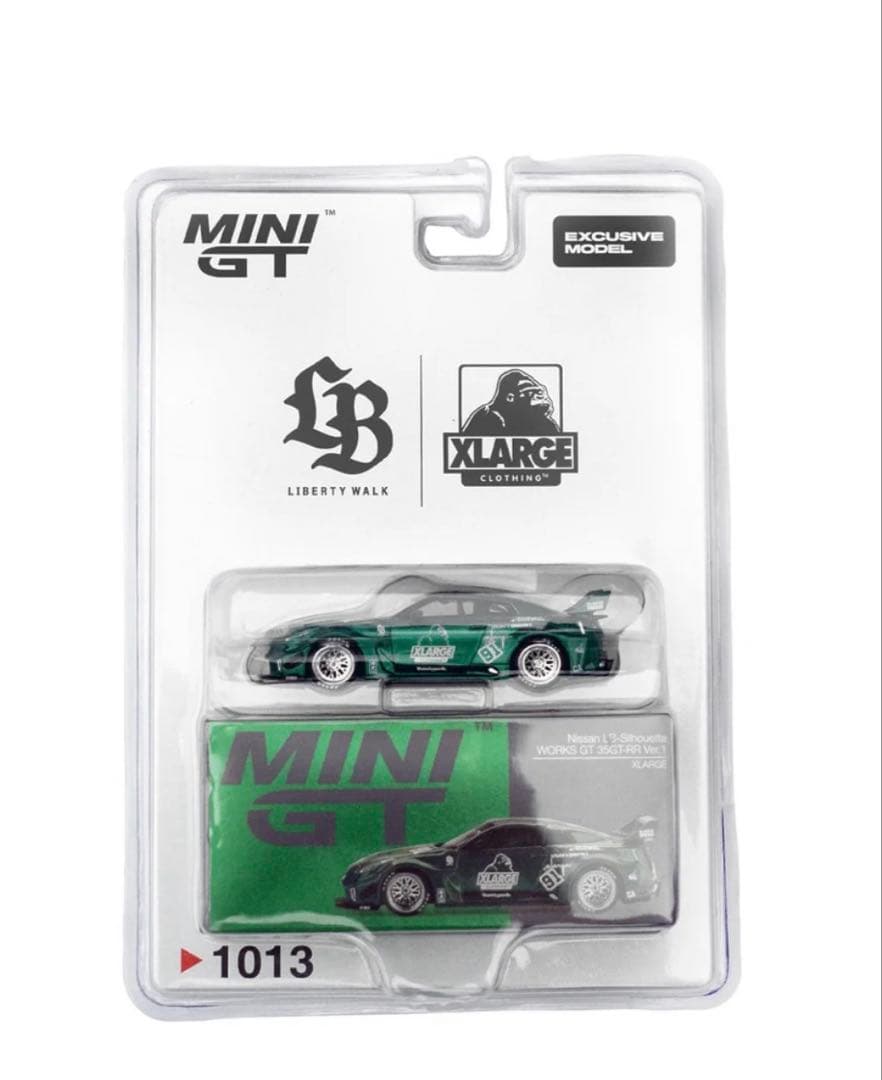 【5個セット】LIBERTY WALK×XLARGE MINI GT 1/64