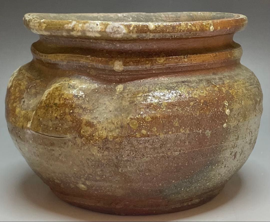 古備前　建水　茶道具　b9132