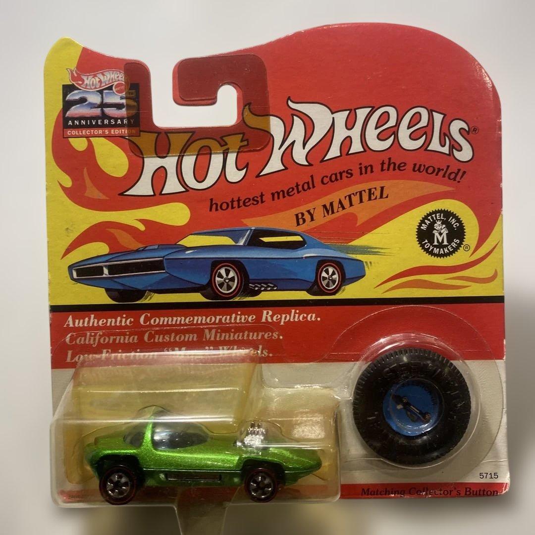 【ビンテージ】25周年Hot Wheels ミニカー 5台セット