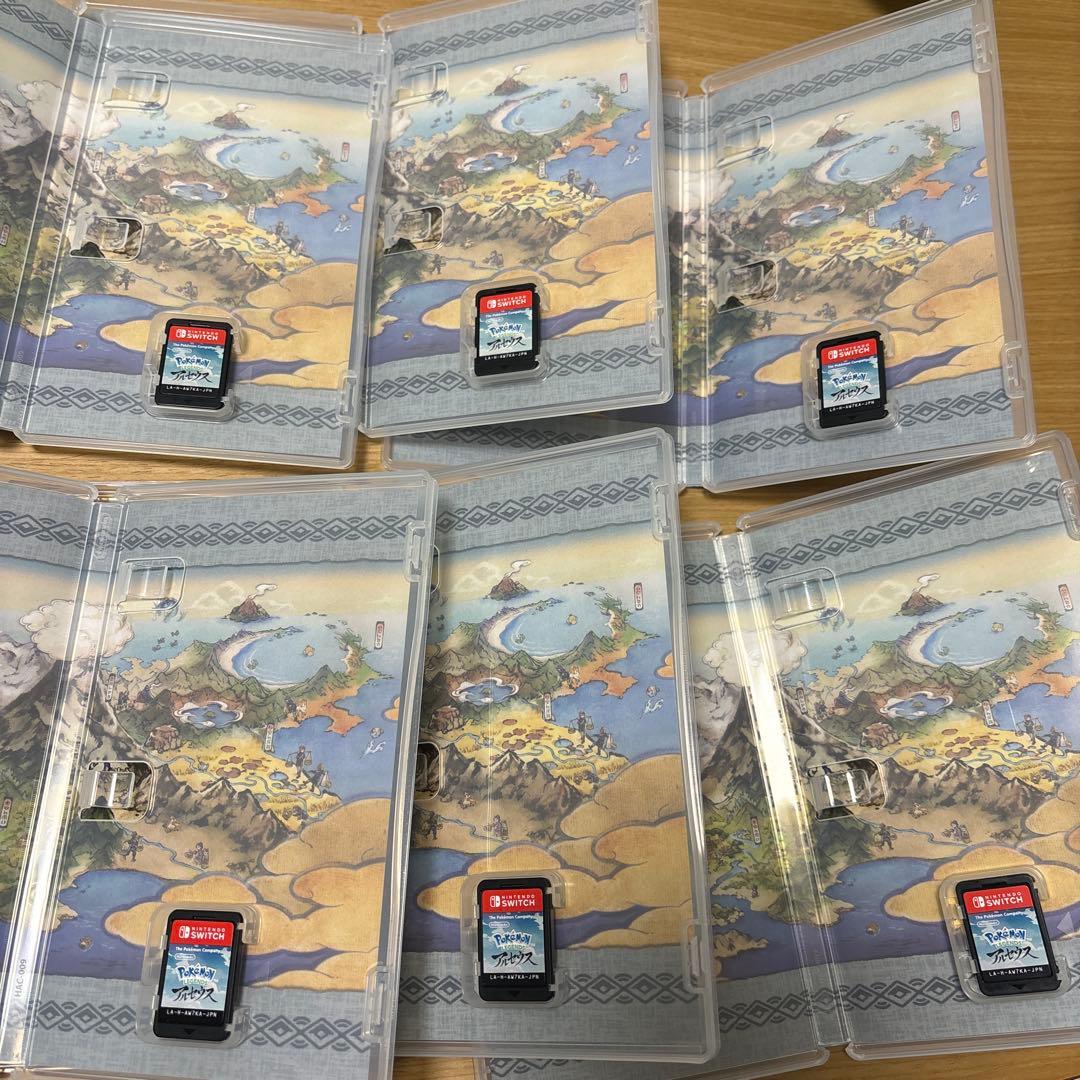 ポケモン レジェンズ アルセウス 6本セット