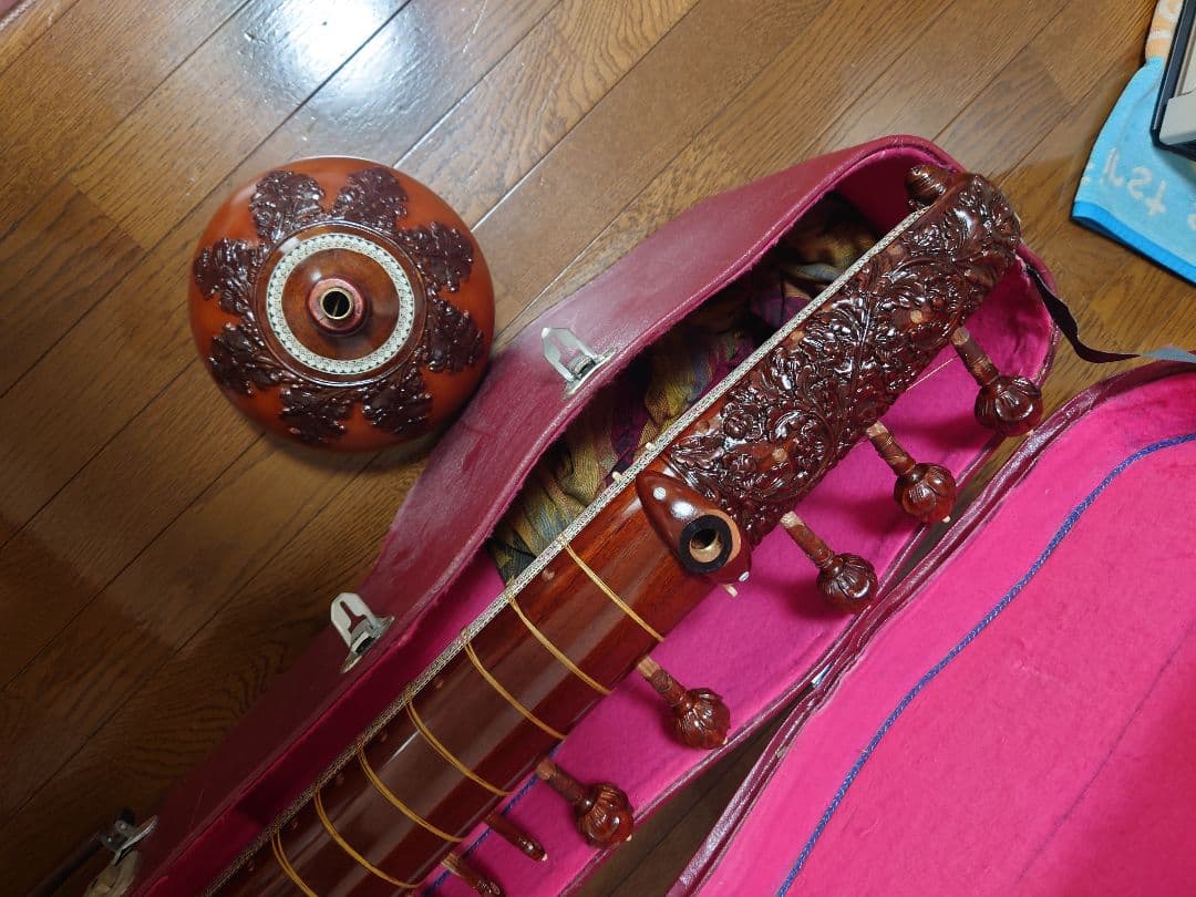 シタール ケース付き