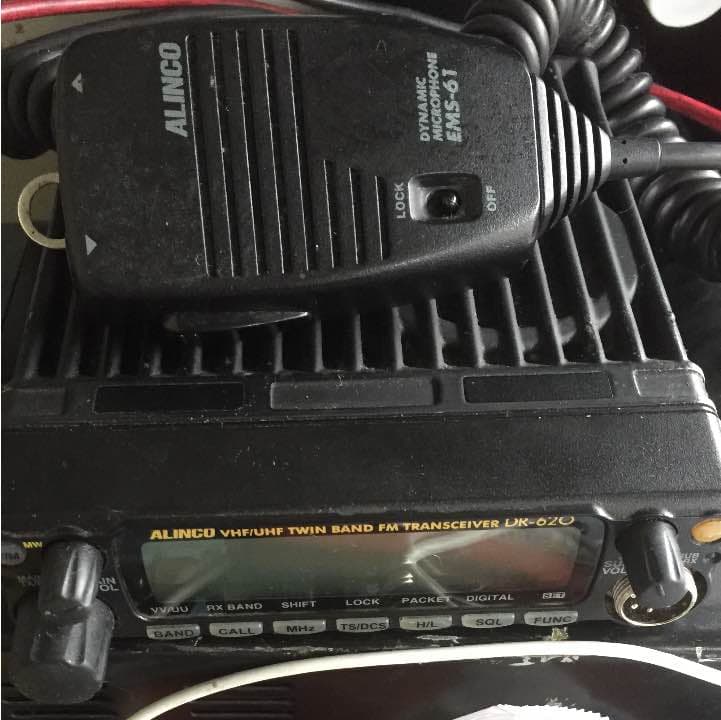 ALINCO DRー620 ALINCO DR-620 VHF/UHF FMトランシーバージャンク た*1様