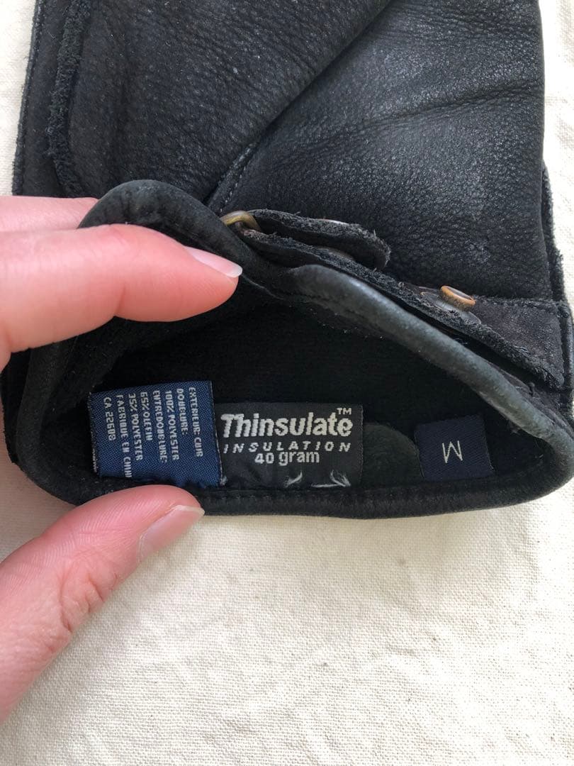 ☆極美品☆羊革ラム袖レザー❕【ROCK 'n roll❗】サガラ刺繍わっぺん♪