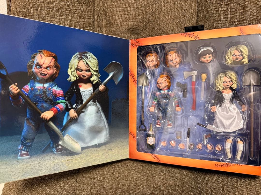 チャッキーの花嫁　アクションフィギュアセット　チャッキー　チャイルドプレイ