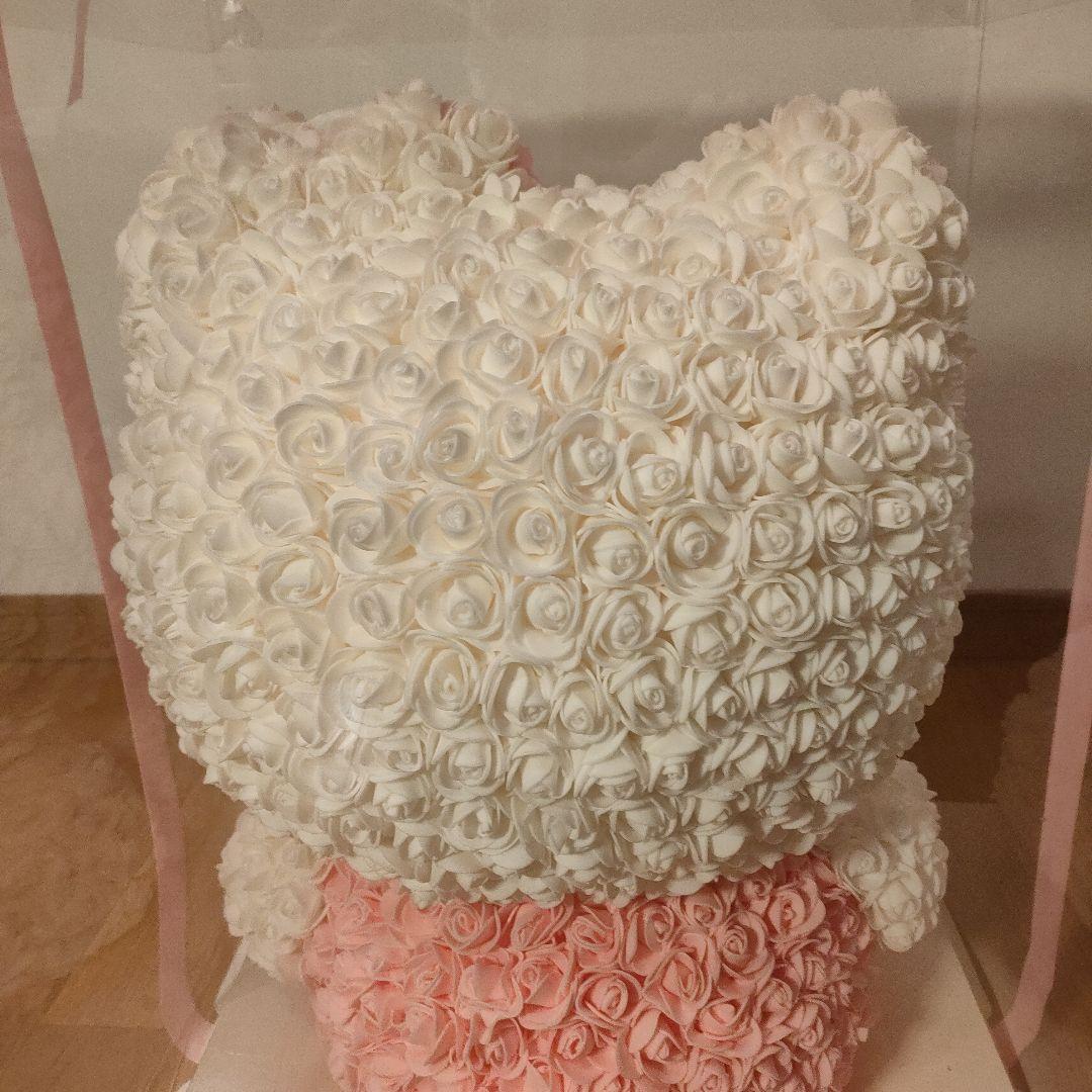 美品 ハローキティ 大型 ぬいぐるみ ブリザードフラワー