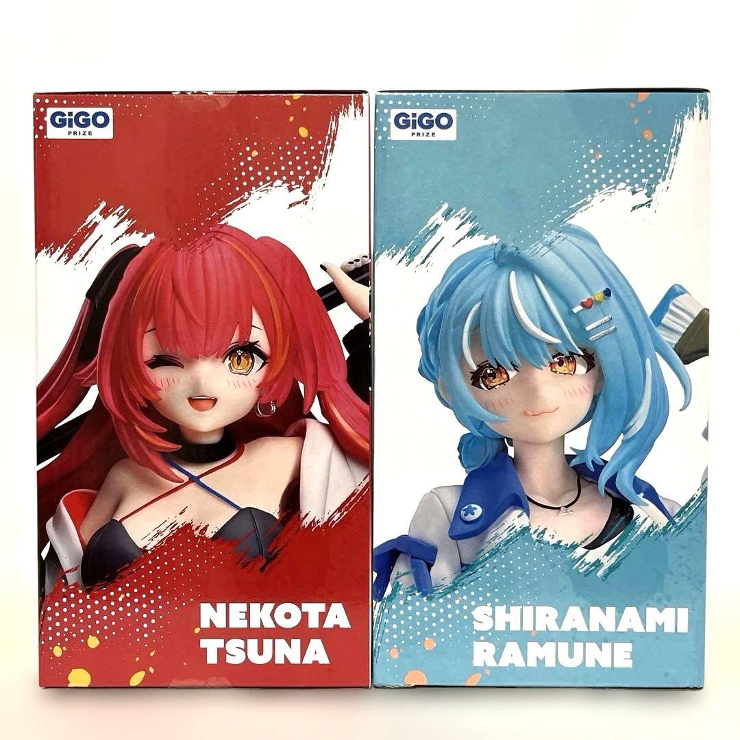 GiGO限定】ぷいすぽっ！ フィギュア 猫汰つな 白波らむね - メルカリ