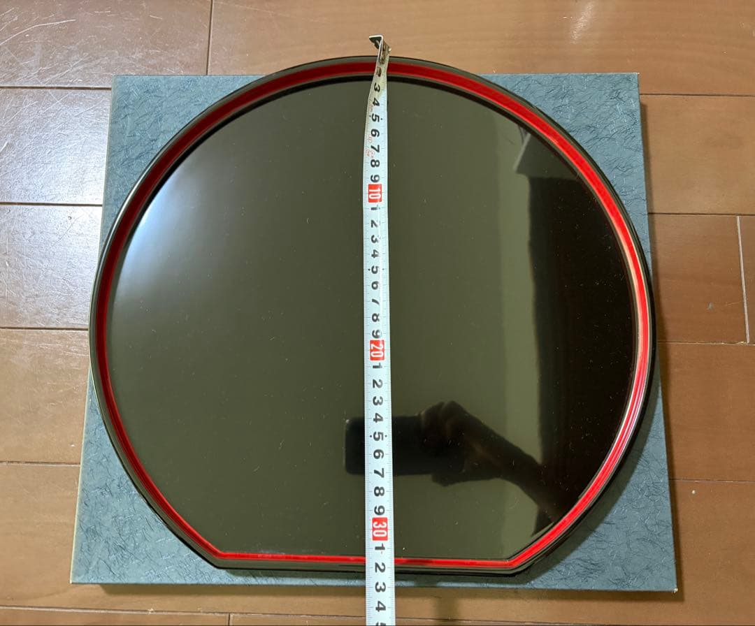 越前塗 半月 会席膳 五客組 裏黒