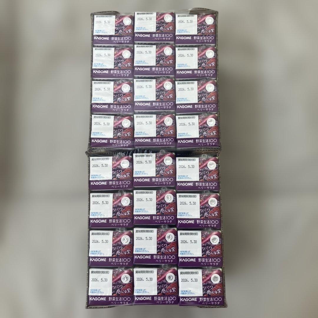 KAGOME 野菜生活100 果物ミックス 4種類　24本ずつ　計96本