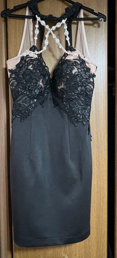 suger ROBE de FLEURS Glossy ストレッチキャバドレス