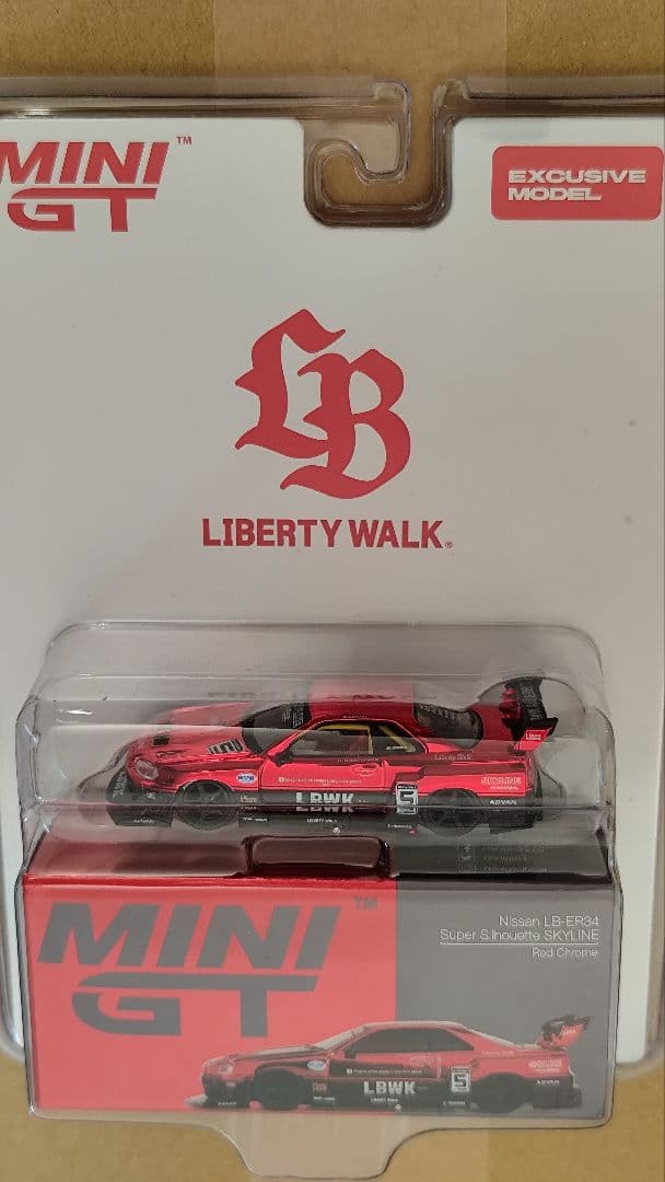 ファッションゲーム・おもちゃ・グッズ - Mini GT NISSAN LB-ER34