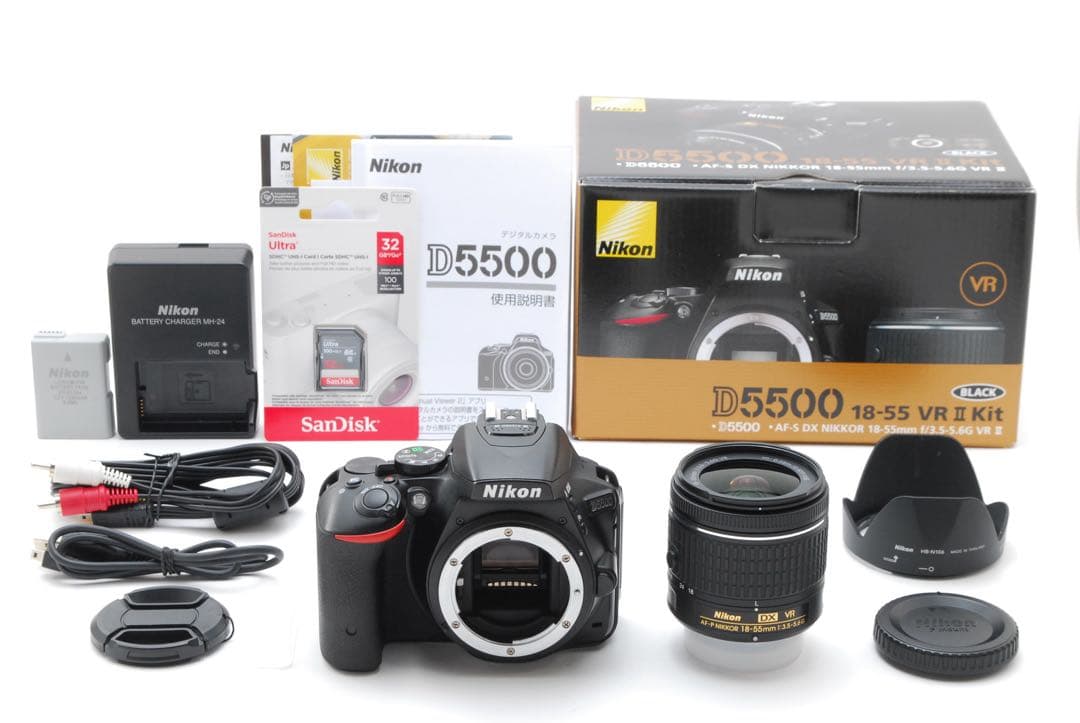 ✨極美品✨ Nikon D5500 レンズキット❤️14,174ショット！