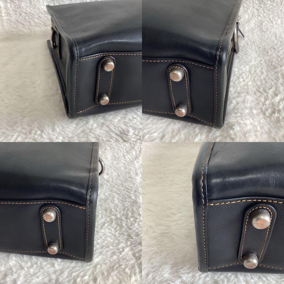 コーチ ローグ ビジネスバッグ グラブタンレザー