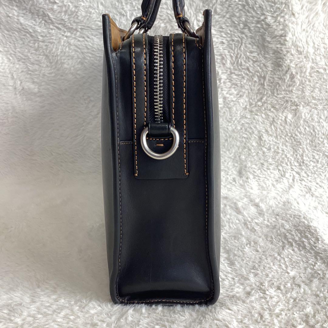 コーチ ローグ ビジネスバッグ グラブタンレザー