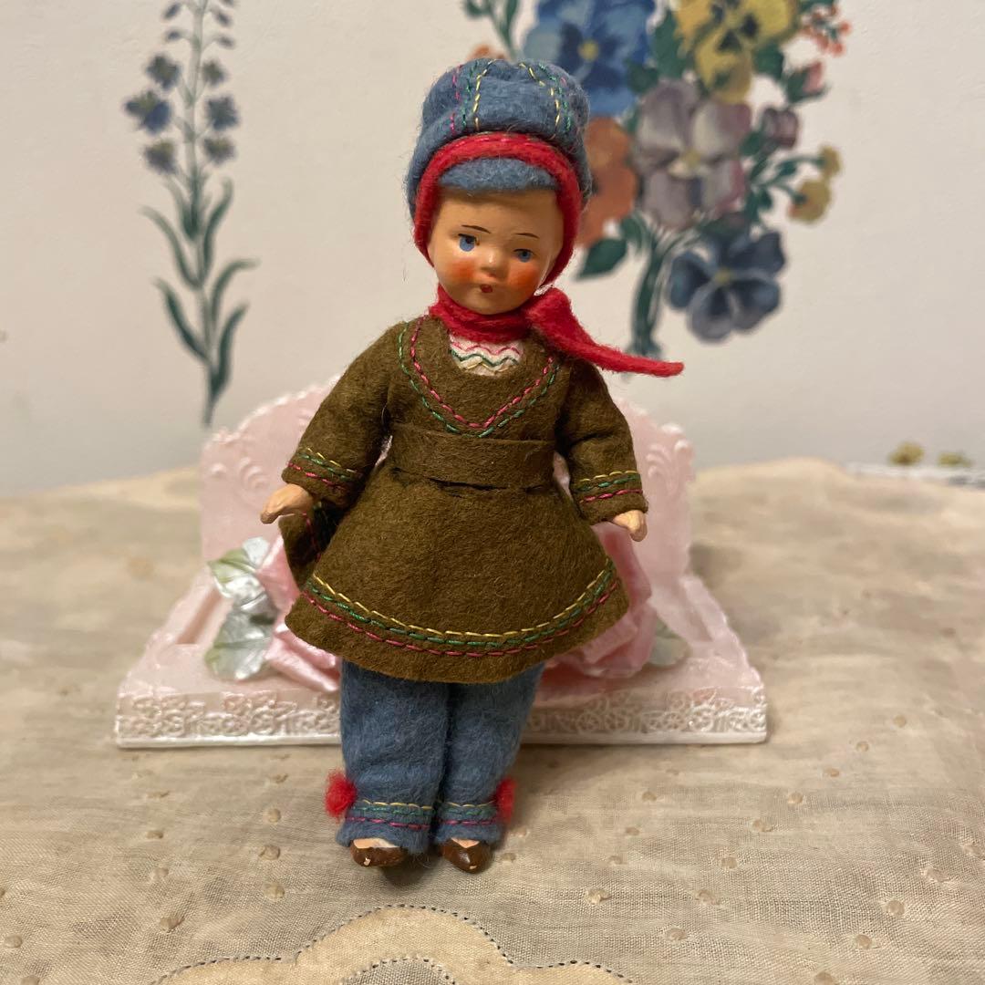 ヴィンテージ ドイツ ビスク ドール - メルカリ