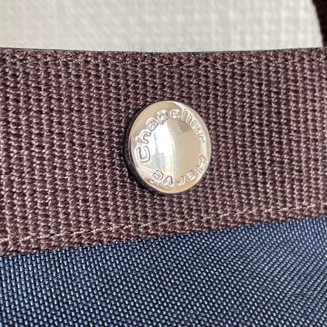 Herve Chapelier エルベシャプリエ　舟型コーデュラナイロンバッグ