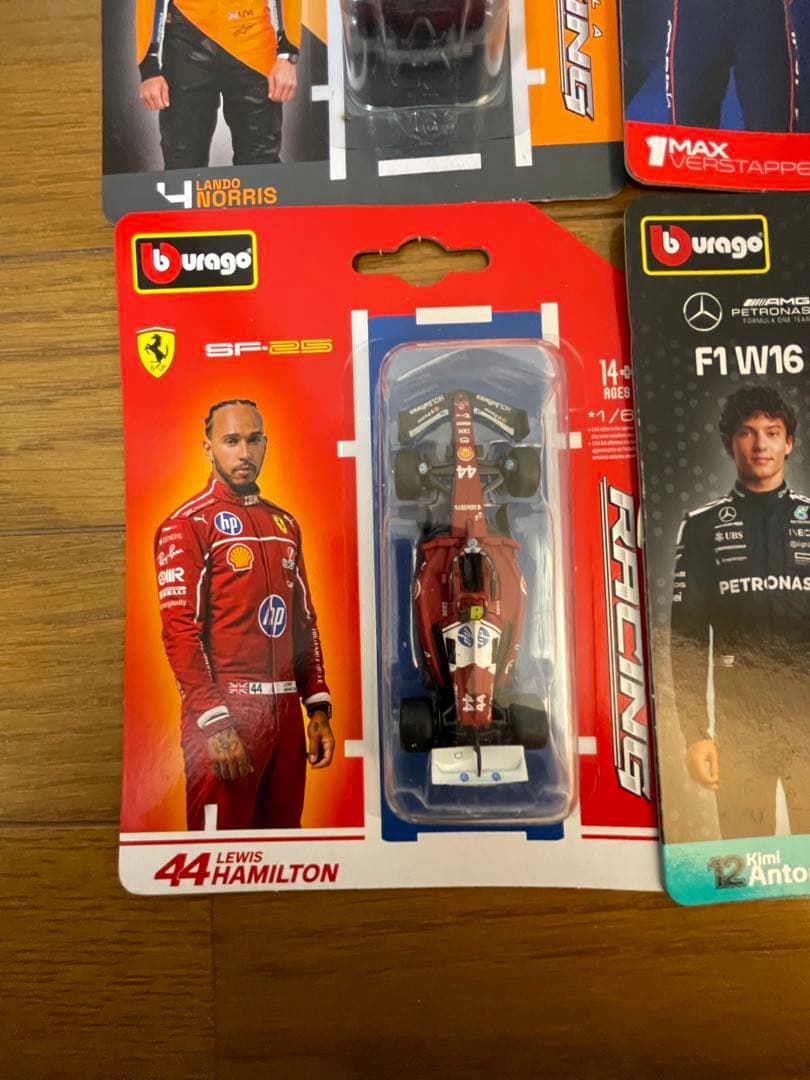 ブラゴ 1/64 F1 4台セット