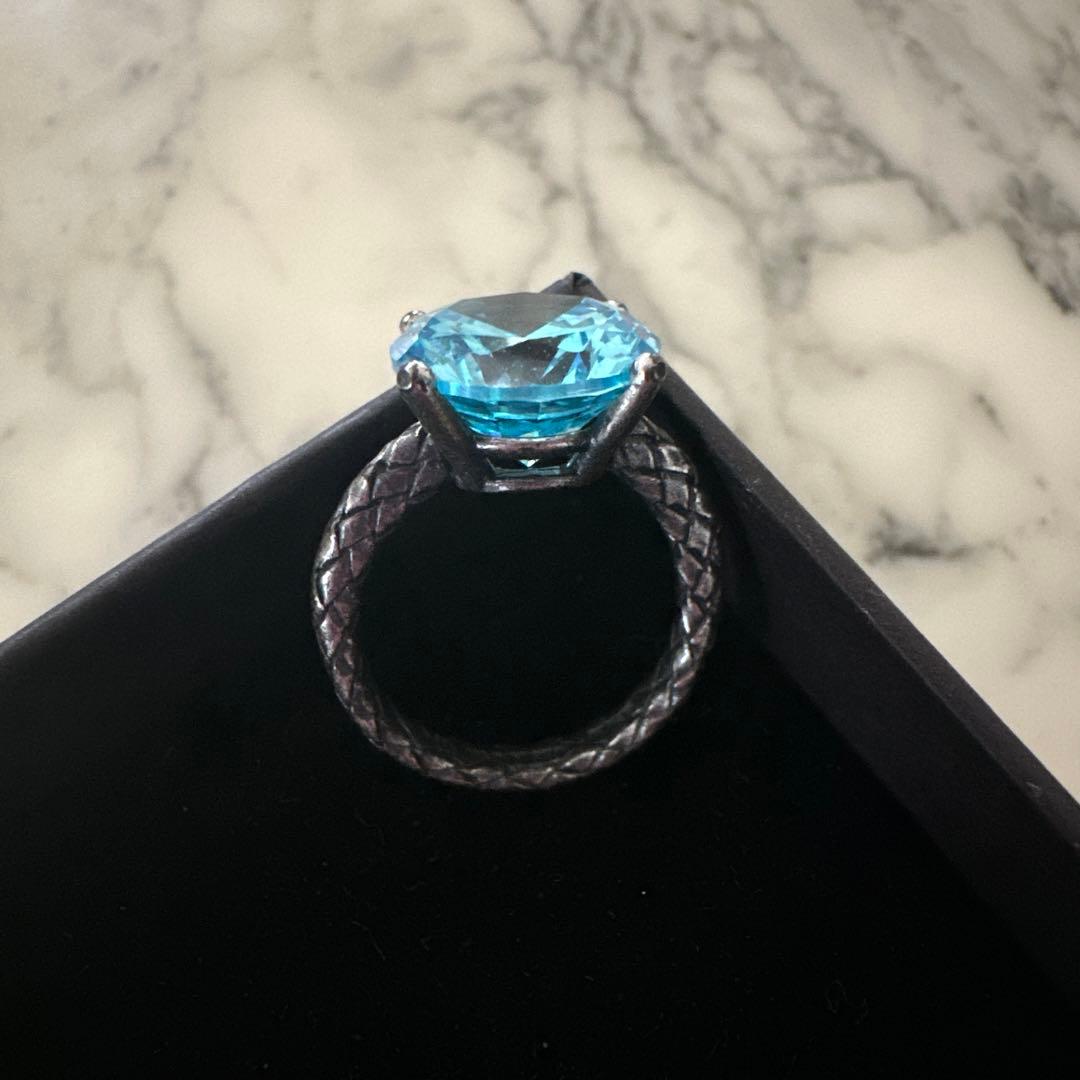 新品未使用　ボッテガヴェネタ　イントレチャートリング