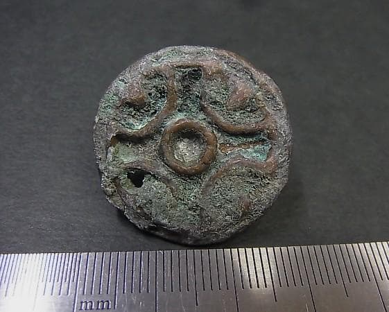 ☆Z2407☆古代品 （12）青銅 ブロンズ製 印章 オリエント 出土