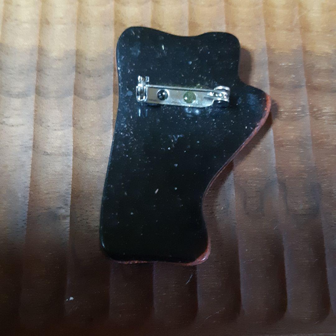 本日限定SALE❤ヴィンテージ ベークライトパンダブローチ