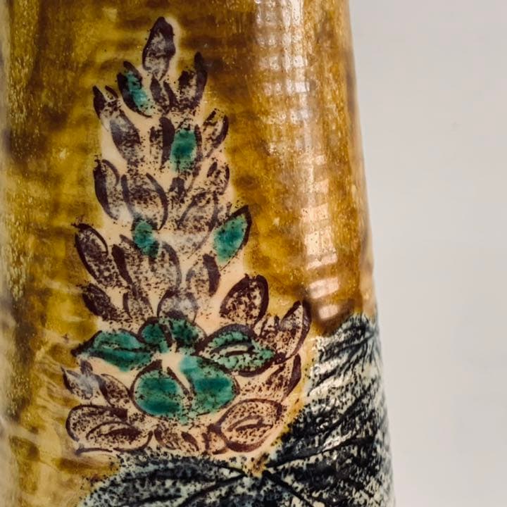 【花瓶　花譜】浅倉五十吉　共箱