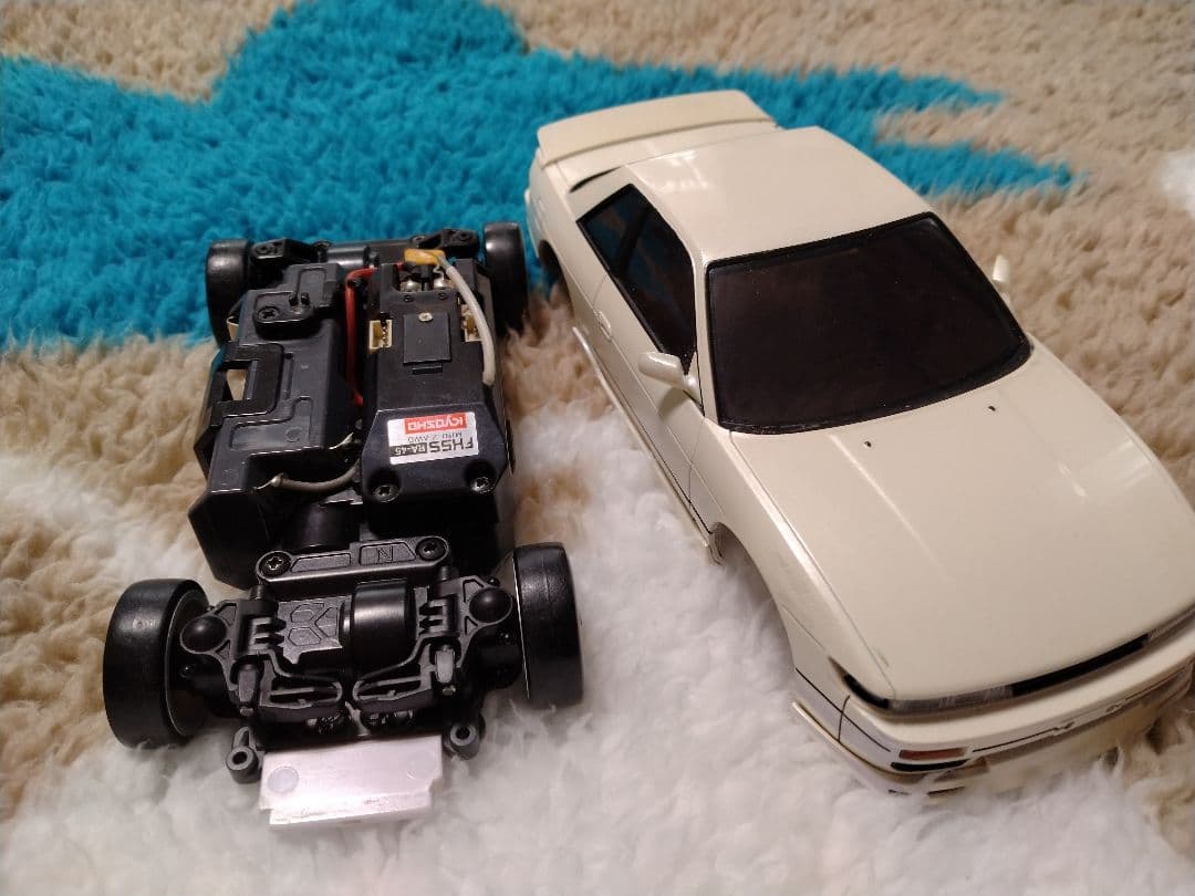 ミニッツ AWD S13 シルビア エアロ プロポ付き Mini-z