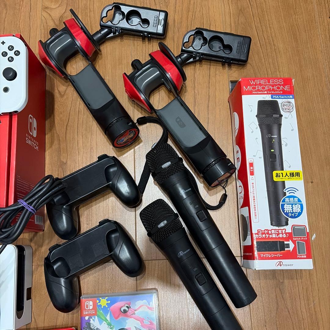 2024.11月購入Nintendo Switch有機ELその他まとめ売りケース