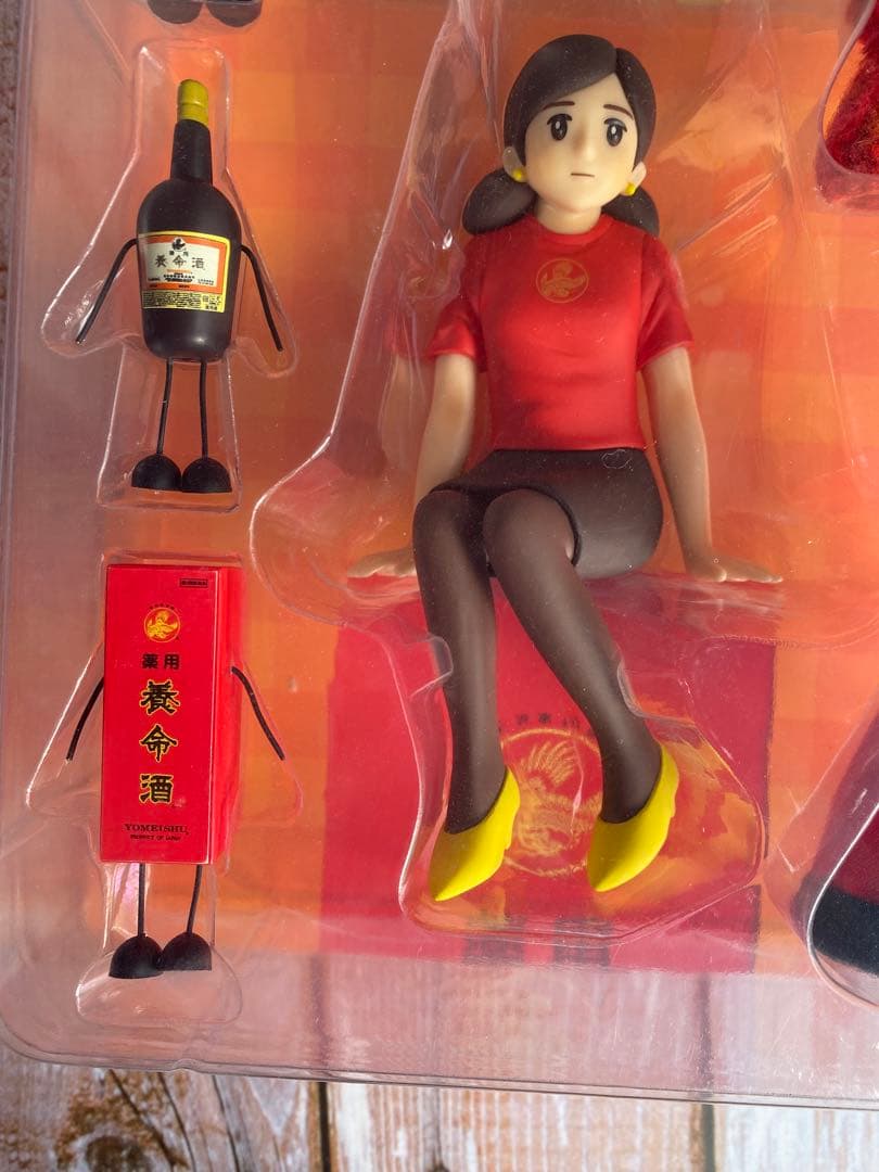 養命酒オリジナル コップのフチ子＋温もりのお着替えセット