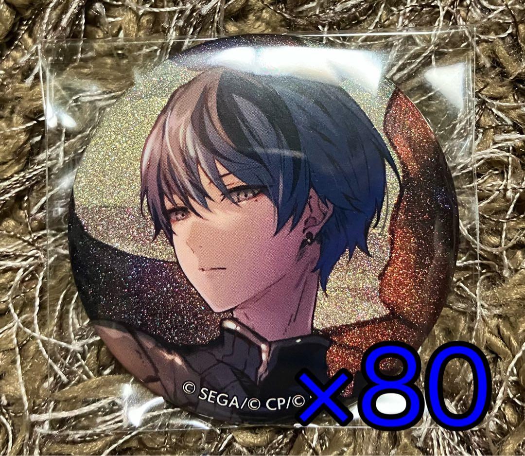 プロセカ グリッター 缶バッジ 28C 青柳冬弥