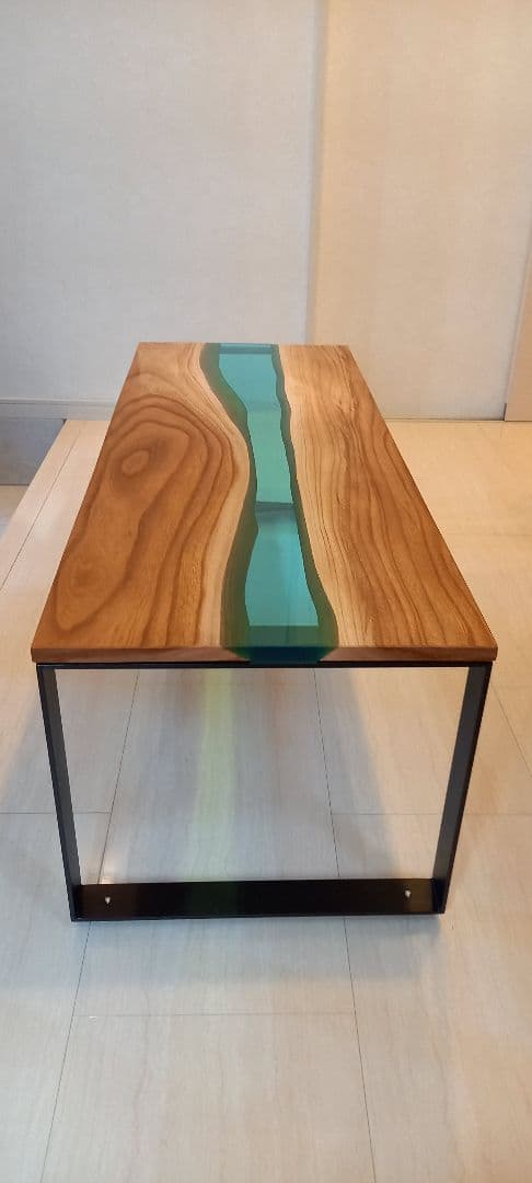 リバーテーブル レジンテーブル ローテーブル センターテーブル