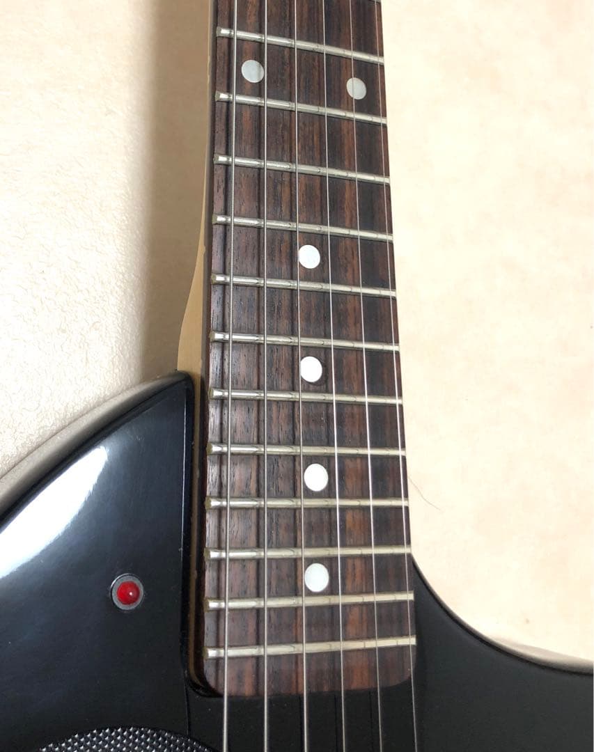 【美品】ZO-3 ブラック アンプ内蔵ミニギター 専用ケース付き！！ぞうさん