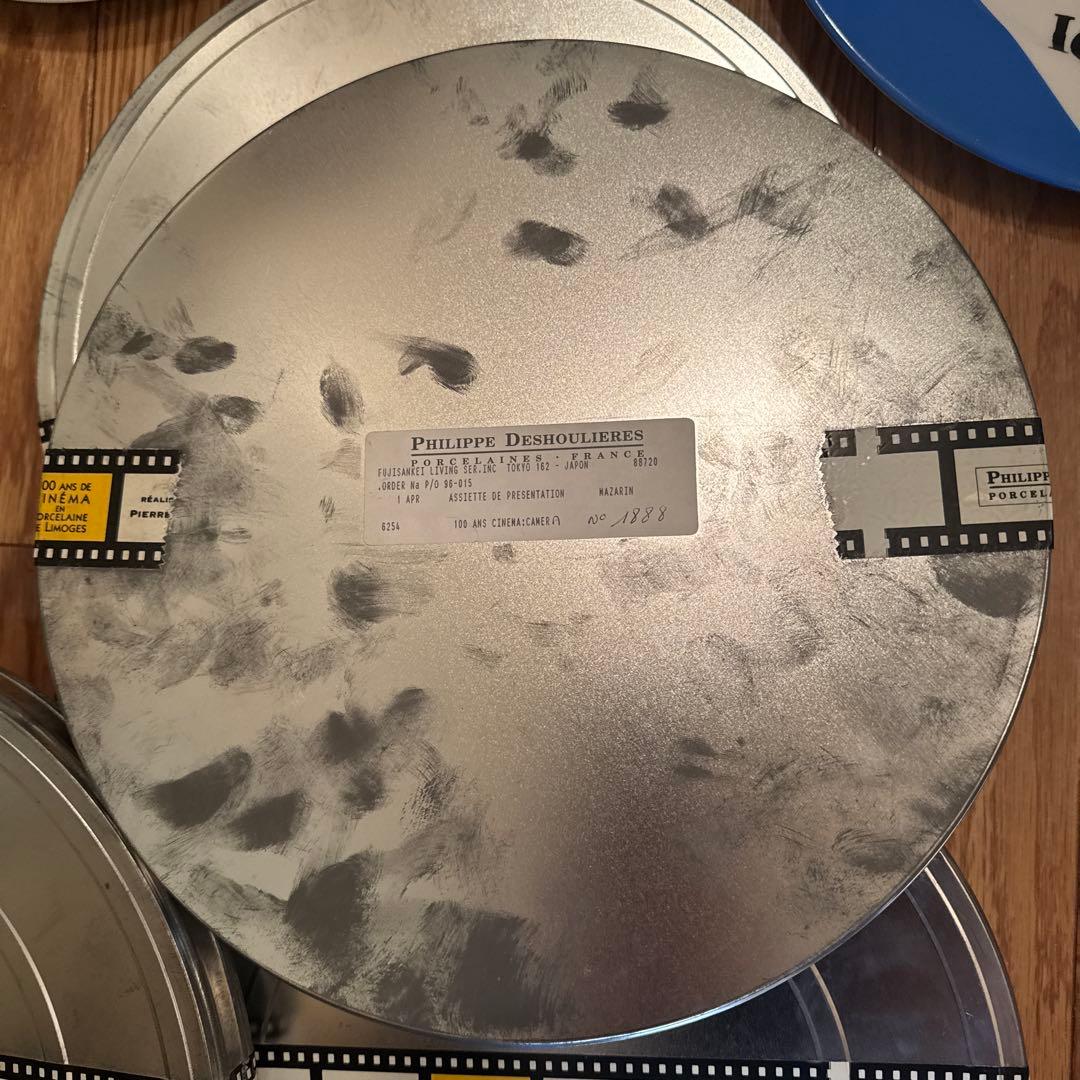 激レアPhilippe Deshoulieres Cinema 大皿4枚