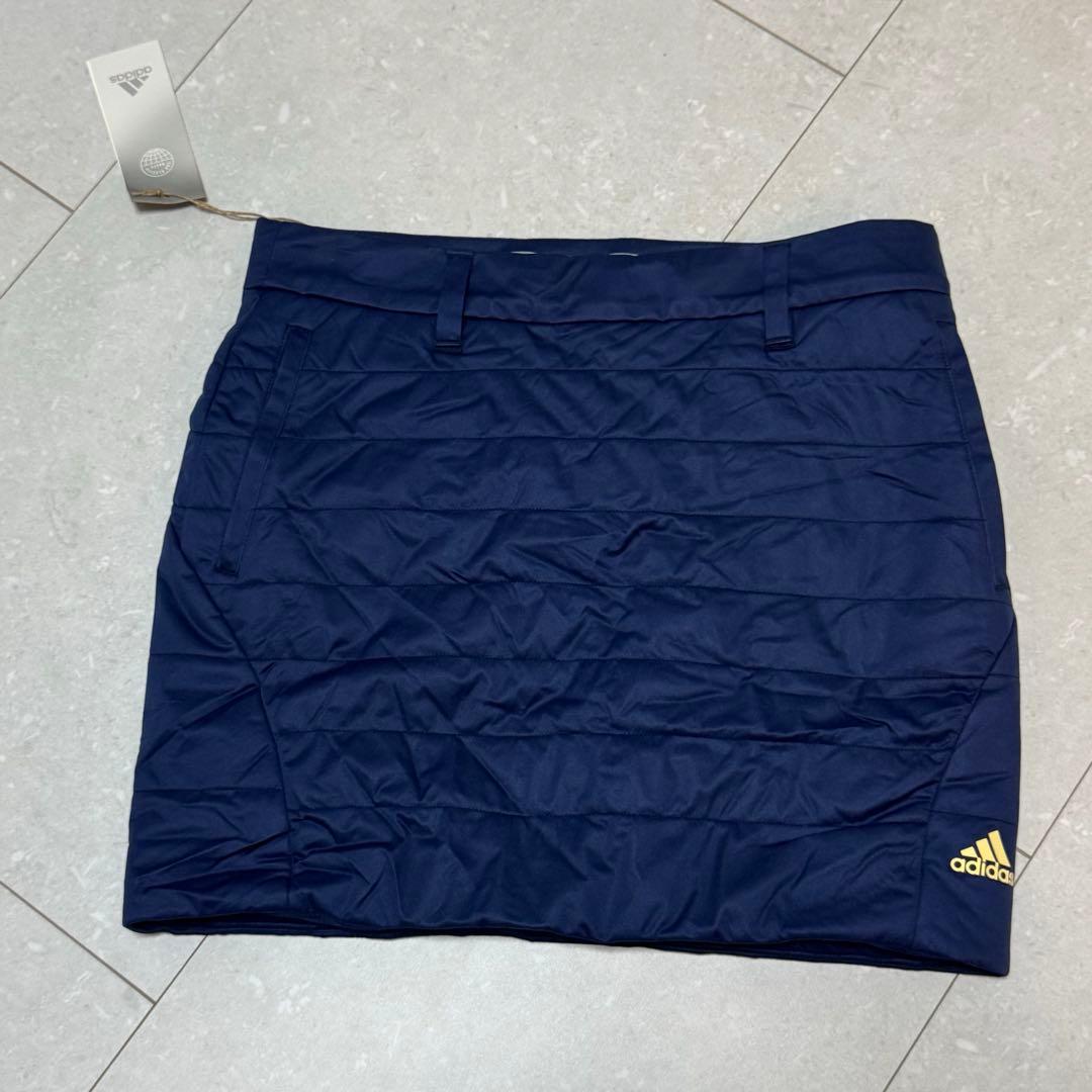 ビッグアディダスロゴ 保温中わた長袖フルジップジャケットスカート セットアップ
