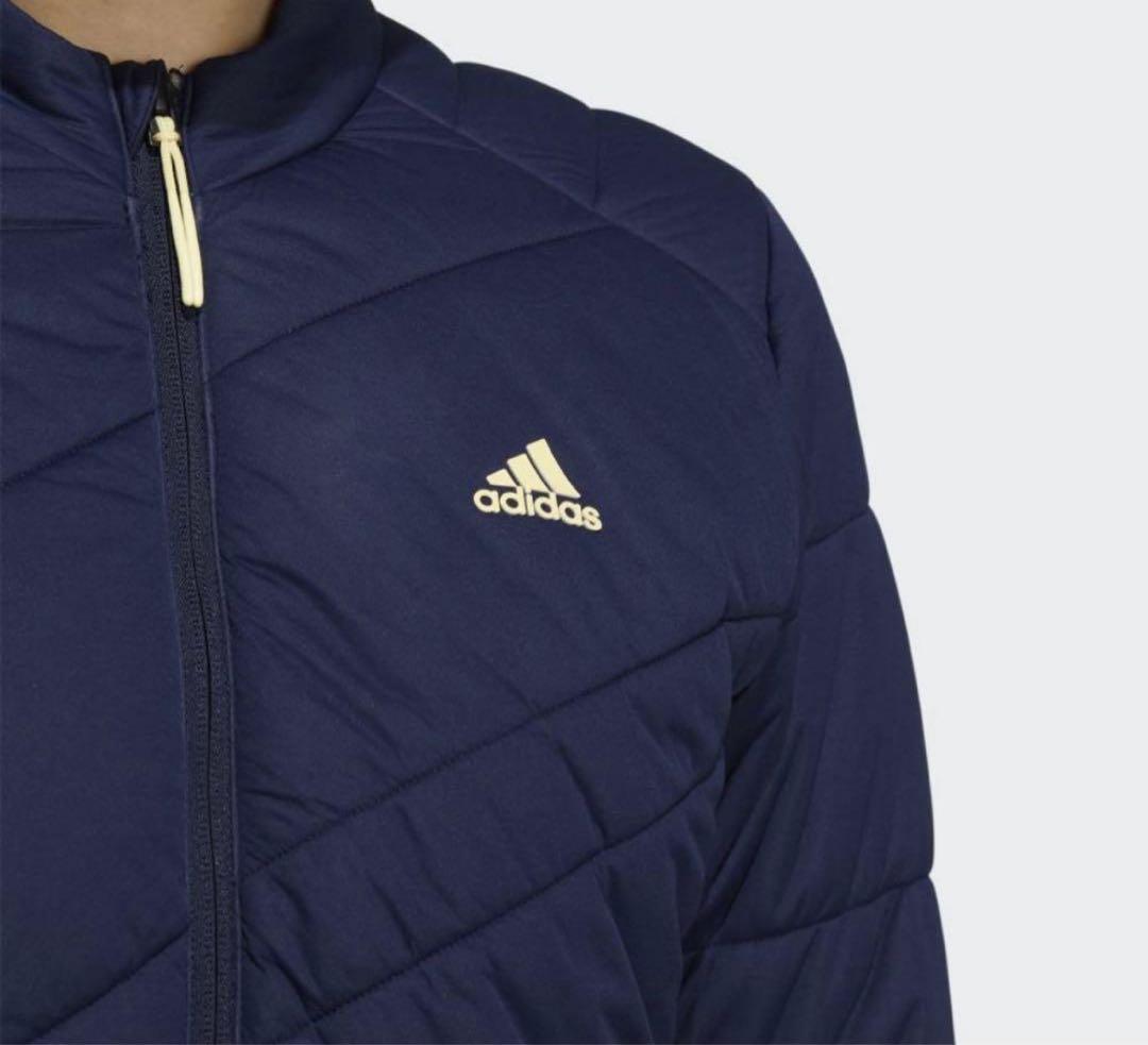 ビッグアディダスロゴ 保温中わた長袖フルジップジャケットスカート セットアップ