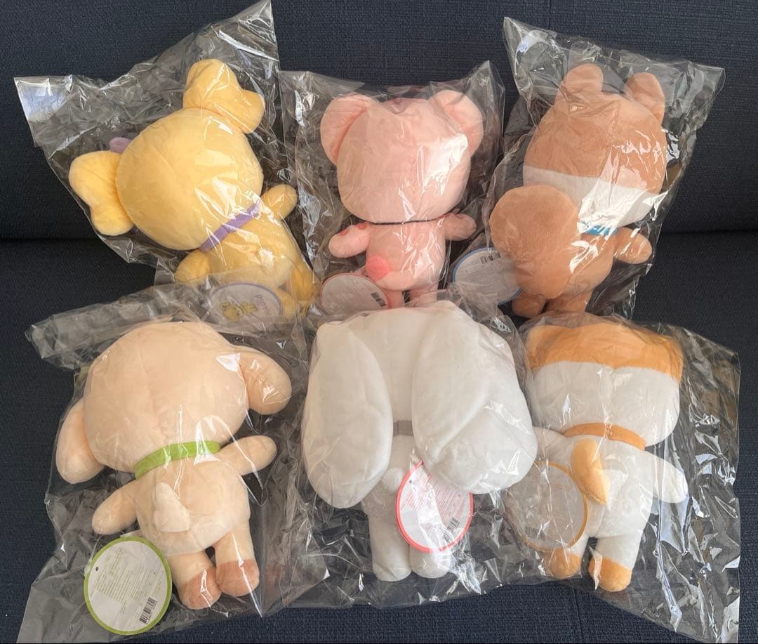 【新品未開封】IVE MINIVE/ぬいぐるみ20cm/コンプリート6体セット