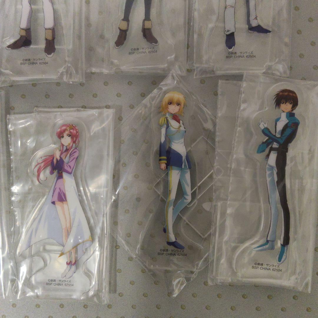 全18種セット アクリルスタンド 「一番くじ 機動戦士ガンダムSEED」 G賞