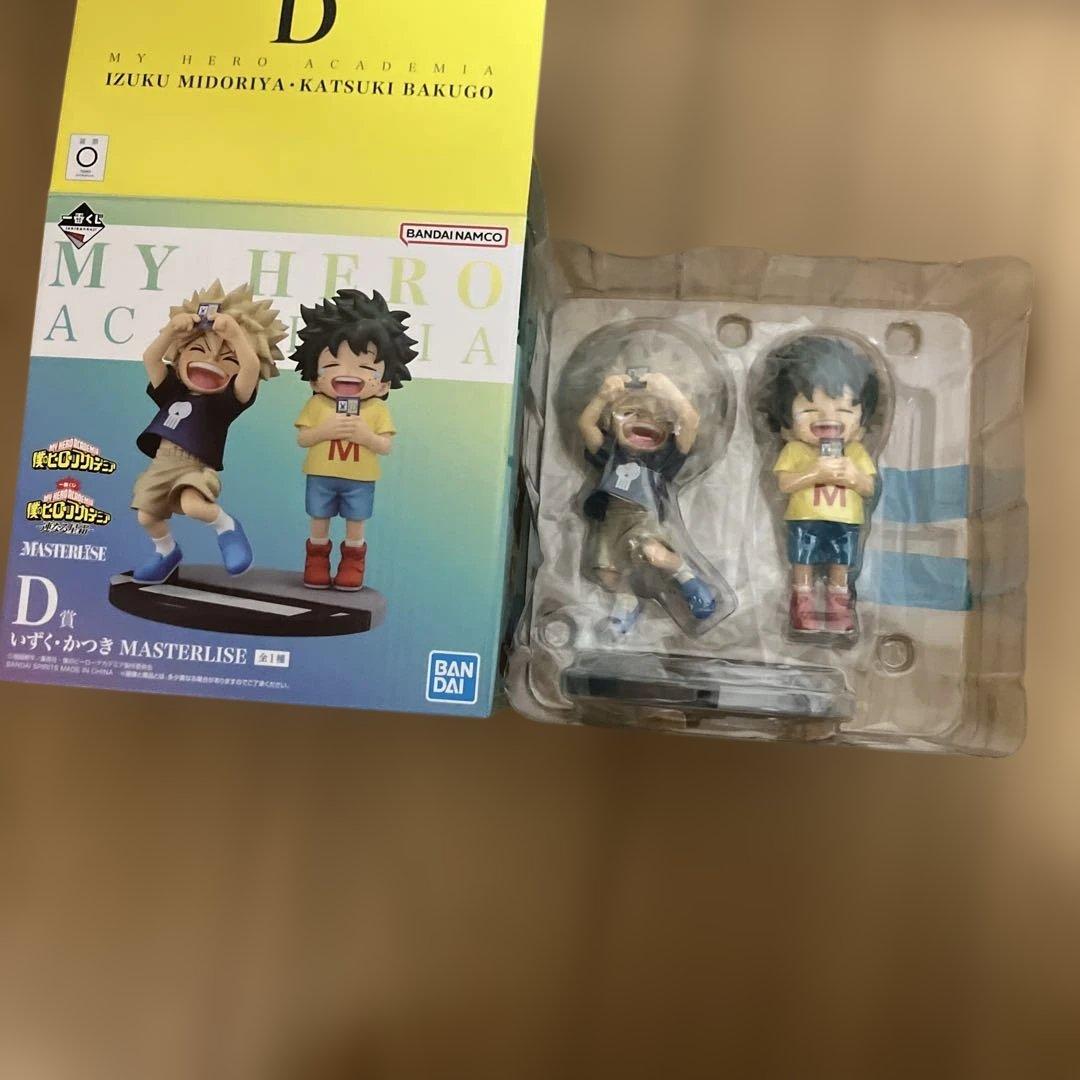 一番くじ　僕のヒーローアカデミア　連なる星霜　いずく　かつき D賞