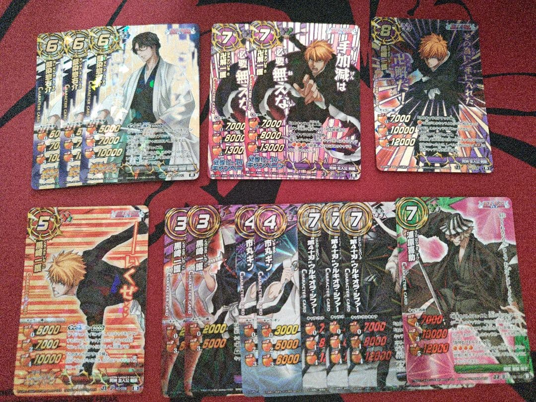 ミラバト BLEACH まとめ売り ミラバト ドラゴンボール ワンピース