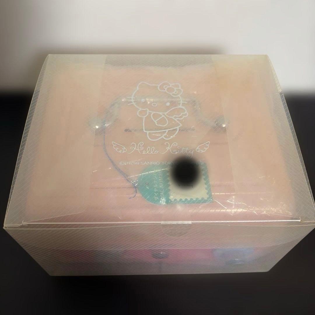 最終値下げ】レア ハローキティ エンジェル 手提げ金庫 1999年希少品