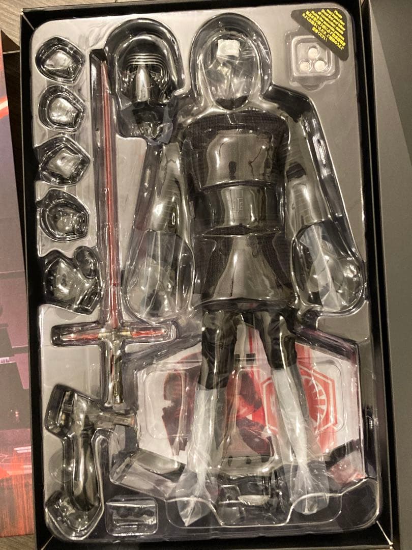 植毛 カスタムヘッド カイロ・レン ホットトイズ 1/6 スターウォーズ