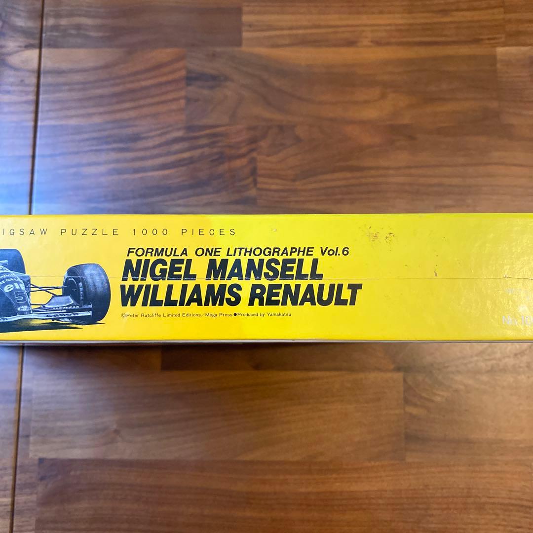 新品・未開封】ナイジェル・マンセル リトグラフ ジグソーパズル1000