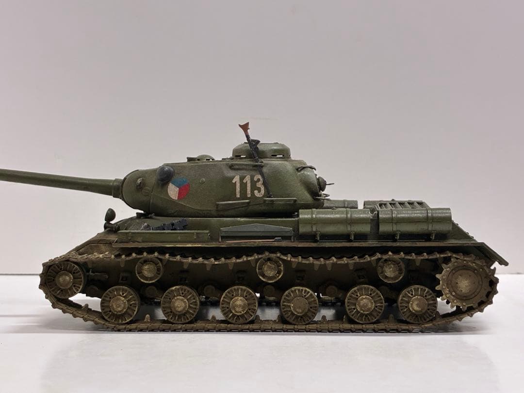 タミヤ 1/35 JS-2 完成品 戦車 模型 プラモデル ソ連 IS-2 - メルカリ