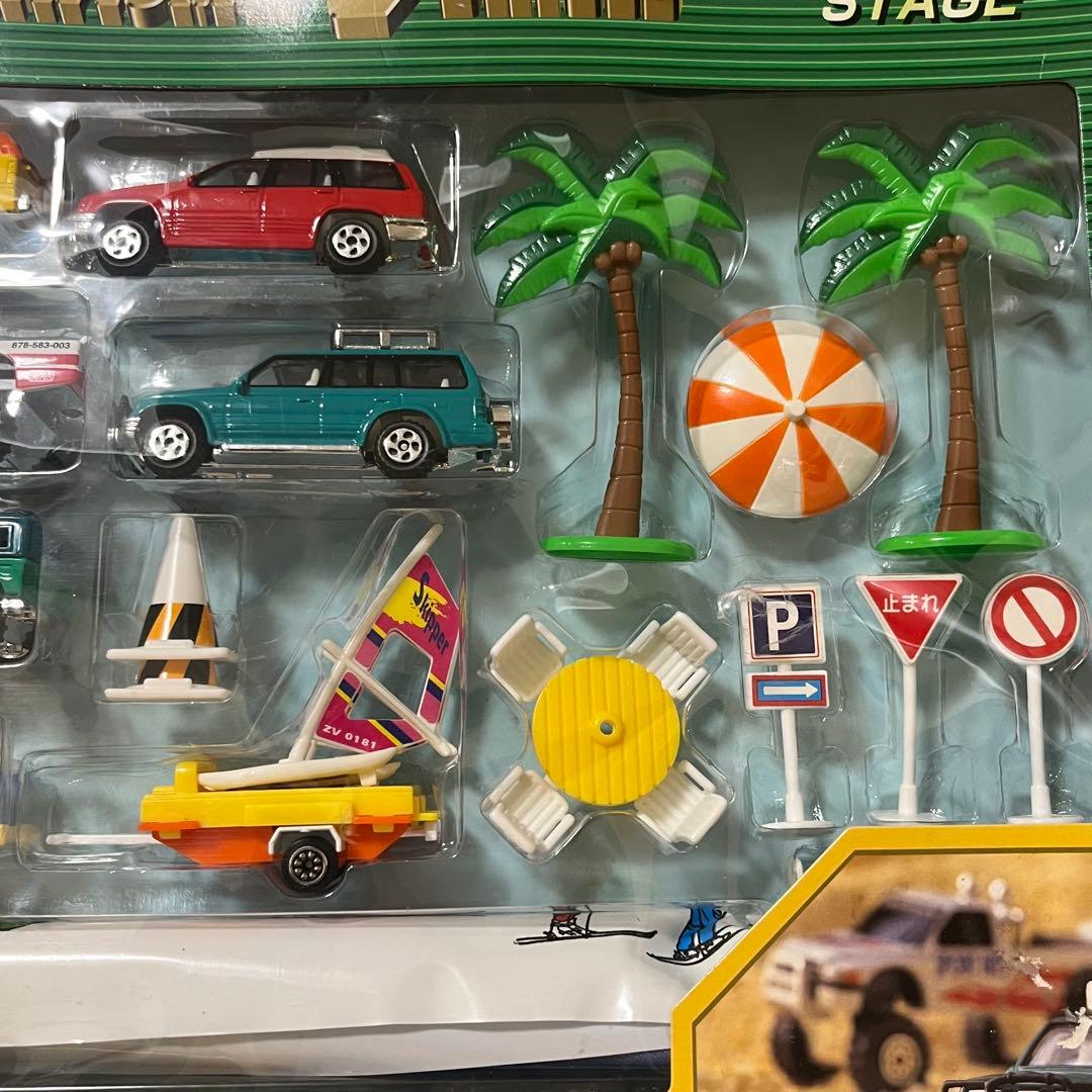 美品 モリガング リクリエーショナルVヒッジ アウトドアステージ ミニカーセット