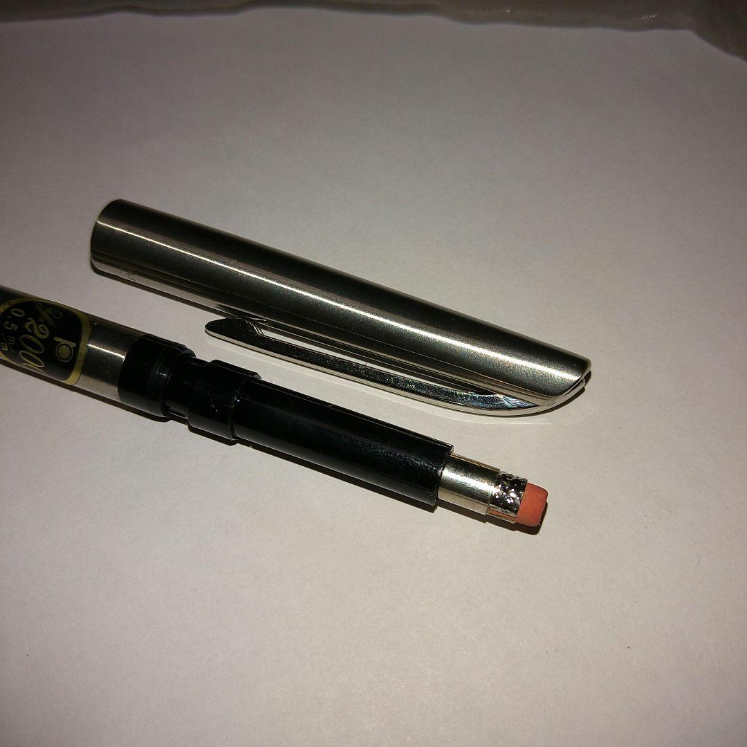 パイロット シルバー色 ペンシル プラチナムアングル（ボディノック