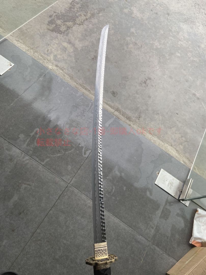 26寸黒武士打刀交叉滅 古兵器 武具 刀装具 日本刀 模造刀 居合刀
